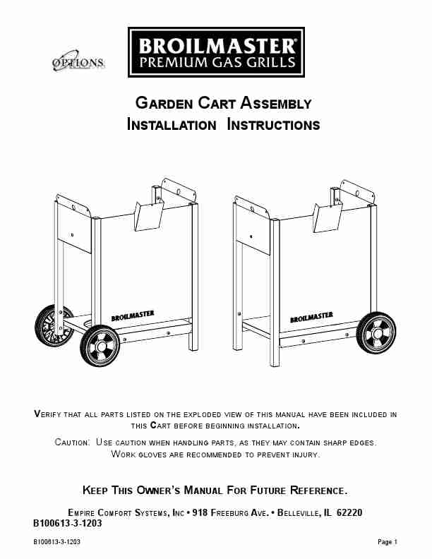 Broilmaster Outdoor Cart B100613-3-1203-page_pdf
